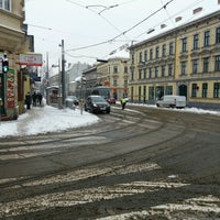 Photo taken at H Linzer Straße/Reinlgasse by Gerhard L. on 2/1/2017