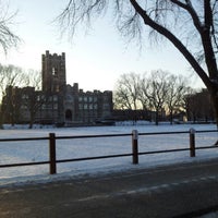 Photo taken at Keating Hall by Kerwin M. on 1/26/2013