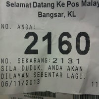Pos Malaysia Bangsar Baru 12 Tips