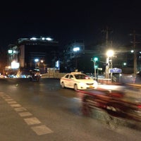 Photo taken at Thewet Intersection by Chawalit W. on 4/10/2017