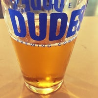 Photo taken at The Dudes&#39; Brewing Co. by gno m. on 5/6/2018