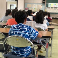 Photo taken at 用賀小学校 by Kiyoshi Y. on 10/13/2018