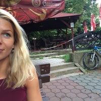 Photo taken at Restaurace U Starého pivovaru by Michal K. on 8/22/2016