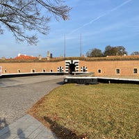 Photo taken at Terezín Memorial by Michael O. on 10/31/2021
