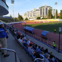 Photo taken at Стадион «Олимпиец» by Александр К. on 9/6/2020