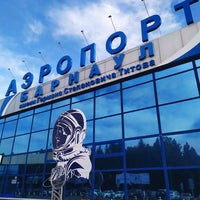 Photo taken at Barnaul International Airport (BAX) by Александр К. on 6/4/2021