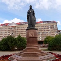 Photo taken at Памятник княгине Ольге by Александр К. on 8/6/2021