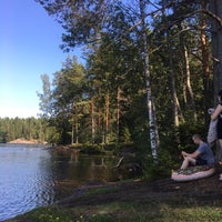 Photo taken at Pilvijärvi by Viktoria K. on 7/22/2018