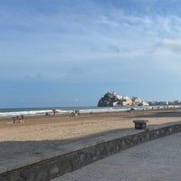 Photo taken at Playa Norte de Peñíscola by Olga F. on 9/3/2021