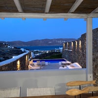 Photo taken at Panormos Mykonos by Saud A. on 7/23/2021