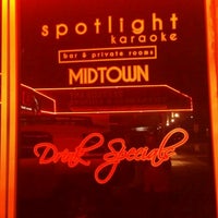Photo taken at Spotlight Karaoke Midtown by Marcus on 10/14/2012