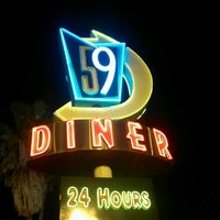 Photo taken at 59 Diner by Marcus on 4/13/2013