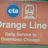 Photo taken at CTA Orange Line by Marcus on 10/10/2015