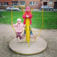 Photo taken at детская площадка by Lera L. on 6/2/2014