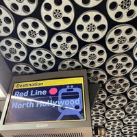 Photo taken at Metro Rail - Hollywood/Vine Station (B) by Andy C. on 8/15/2023