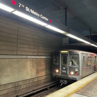 Photo taken at Metro Rail - 7th St/Metro Center Station (A/B/D/E) by Andy C. on 1/2/2024