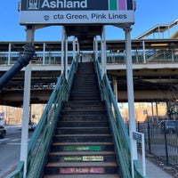 Photo taken at CTA - Ashland by Andy C. on 2/12/2023