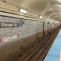 Photo taken at CTA - Chicago (Blue) by Andy C. on 7/3/2023