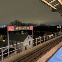 Photo taken at CTA - Western by Andy C. on 3/7/2023