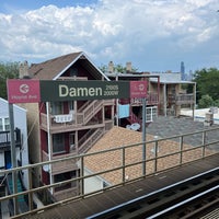 Photo taken at CTA - Damen by Andy C. on 7/22/2023