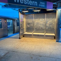 Photo taken at CTA - Western by Andy C. on 3/24/2023