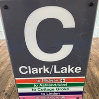 Photo taken at CTA - Clark/Lake by Andy C. on 7/18/2023