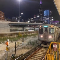 Photo taken at CTA - UIC-Halsted by Andy C. on 10/21/2021