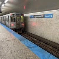 Photo taken at CTA - Logan Square by Andy C. on 1/8/2023