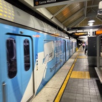 Photo taken at Metro Rail - Pico Station (A/E) by Andy C. on 12/11/2023