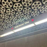 Photo taken at Metro Rail - Hollywood/Vine Station (B) by Andy C. on 3/5/2024