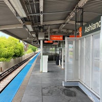 Photo taken at CTA - Ashland by Andy C. on 6/12/2023