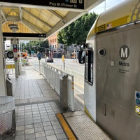 Photo taken at Metro Rail - Pico Station (A/E) by Andy C. on 11/10/2023