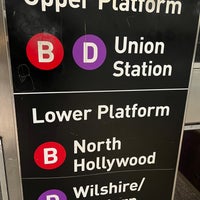 Photo taken at Metro Rail - Wilshire/Vermont Station (B/D) by Andy C. on 1/21/2024