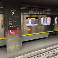 Photo taken at Metro Rail - 7th St/Metro Center Station (A/B/D/E) by Andy C. on 4/19/2024