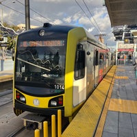 Photo taken at Metro Rail - Expo Park/USC Station (E) by Andy C. on 2/9/2024