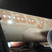 Photo taken at EasyJet Check-in by Gina M. on 1/9/2013