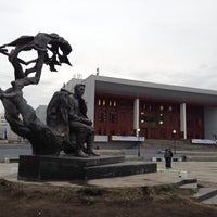 Photo taken at Памятник Кулаковскому by Mikhail U. on 5/12/2013