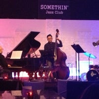 Photo taken at Somethin&amp;#39; Jazz Club by Gillian on 2/2/2013