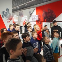 Foto diambil di Hockey Museum and Hockey Hall of Fame oleh Музей и Зал Славы Отечественного Хоккея pada 2/20/2017