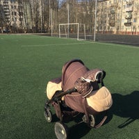 Photo taken at Поле ⚽ by Мари Н. on 3/14/2017