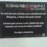 Photo taken at 89º Distrito Policial - Portal Do Morumbi by Jonatas S. on 12/18/2013