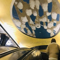 Photo taken at metro Mayakovskaya by Vsevolod I. on 12/4/2021