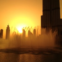 Photo taken at The Dubai Fountain by Александр К. on 4/28/2013