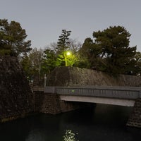 Photo taken at 二之丸橋 by リッシャー on 1/2/2022