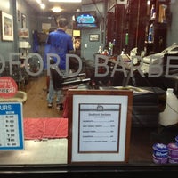 Photo taken at Bedford Barbers by Shesh P. on 7/3/2013