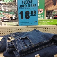 menards fleece lined jeans