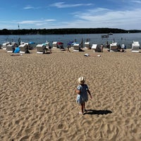 Photo taken at Strandbad Wannsee by Andrej B. on 8/14/2023