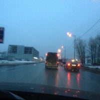 Photo taken at Остановка «Нагорный» by Mariya T. on 12/2/2012