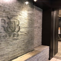 Photo taken at R&amp;amp;B Hotel by qye00705（しげさん） on 3/15/2018