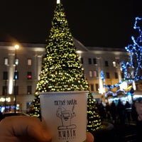 Photo taken at Christmas Market Tyl Square by Radek on 12/20/2018